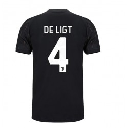 Camisola Juventus Matthijs de Ligt 4 Equipamento Segundo 2021-2022 Manga Curta